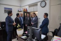 بازدید مدیرعامل بانک ملی ایران از اداره کل روابط عمومی به مناسبت روز ارتباطات و روابط عمومی