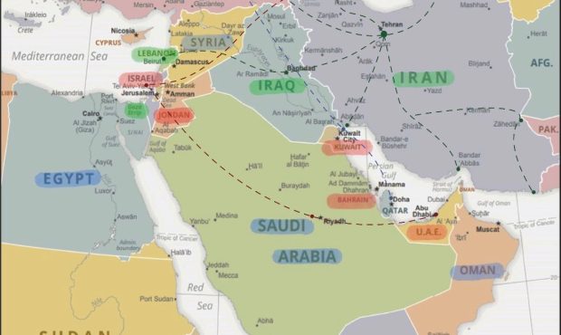 وقتی جغرافیا میجنگد/ روایتی از جدال سه نظم در غرب آسیا