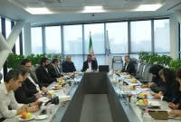حضور نمایندگان منطقه آزاد شهر فرودگاهی در نشست اتاق بازرگانی تهران