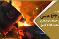 حمایت ۱۶۶.۳ هزار ميليارد توماني بانك صنعت و معدن از صنعت فولاد كشور