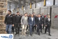 بازدید مدیرعامل بانک تجارت از شرکت «آکو باتری»